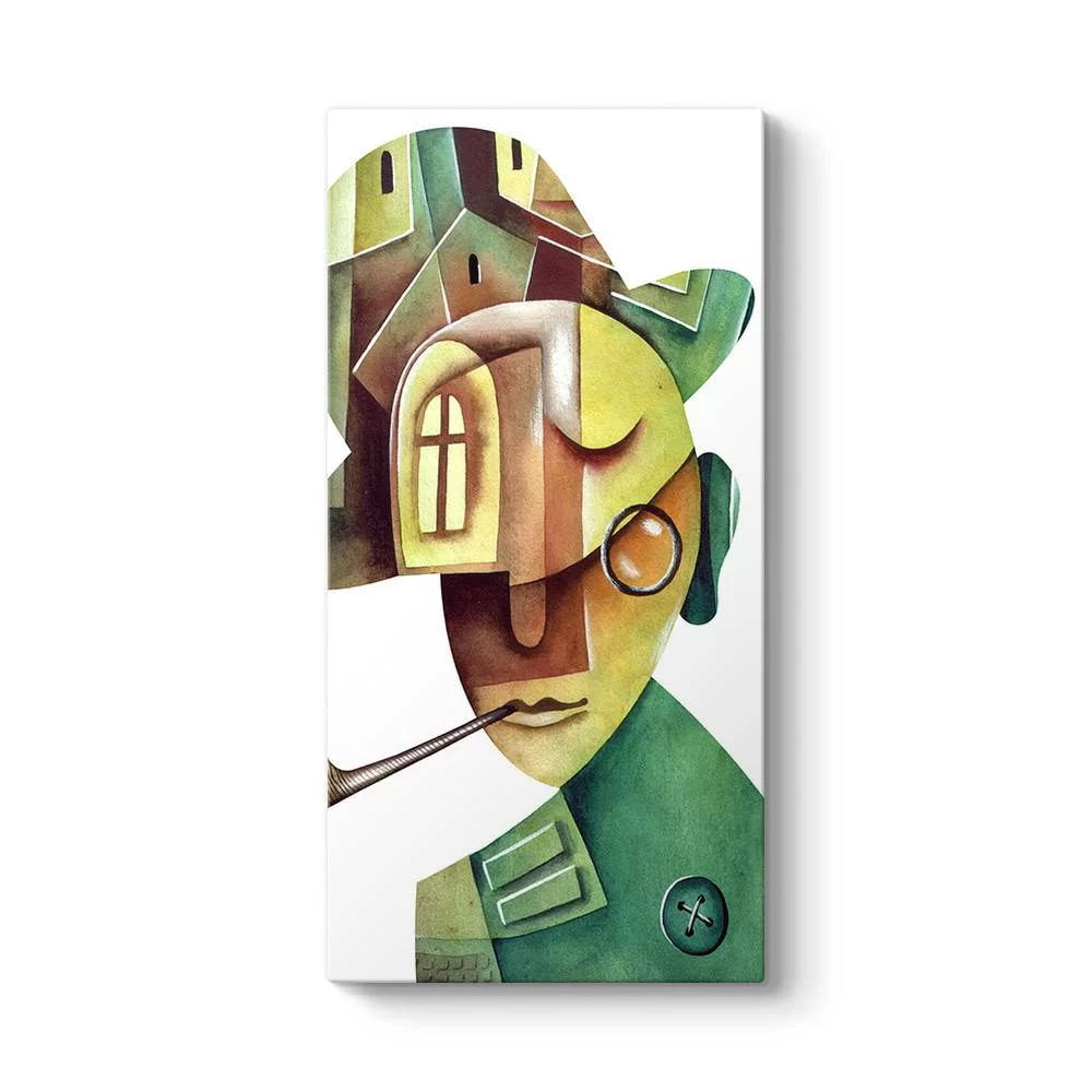 Cubist Face Tablo - Model 7